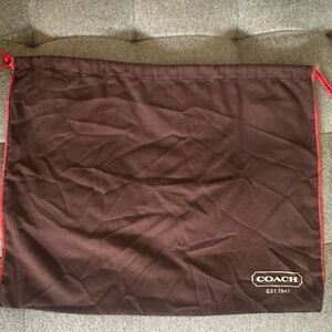 COACH Brown Dust Bag 15x19